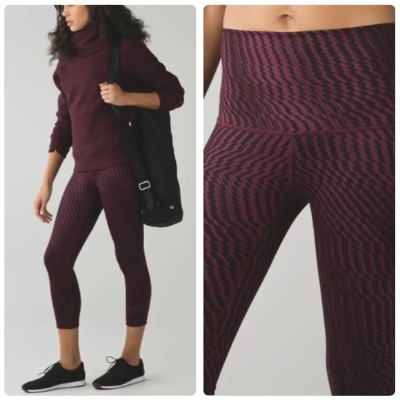 Lululemon Wunder Under Crop Size 4 - Picture 1 of 10